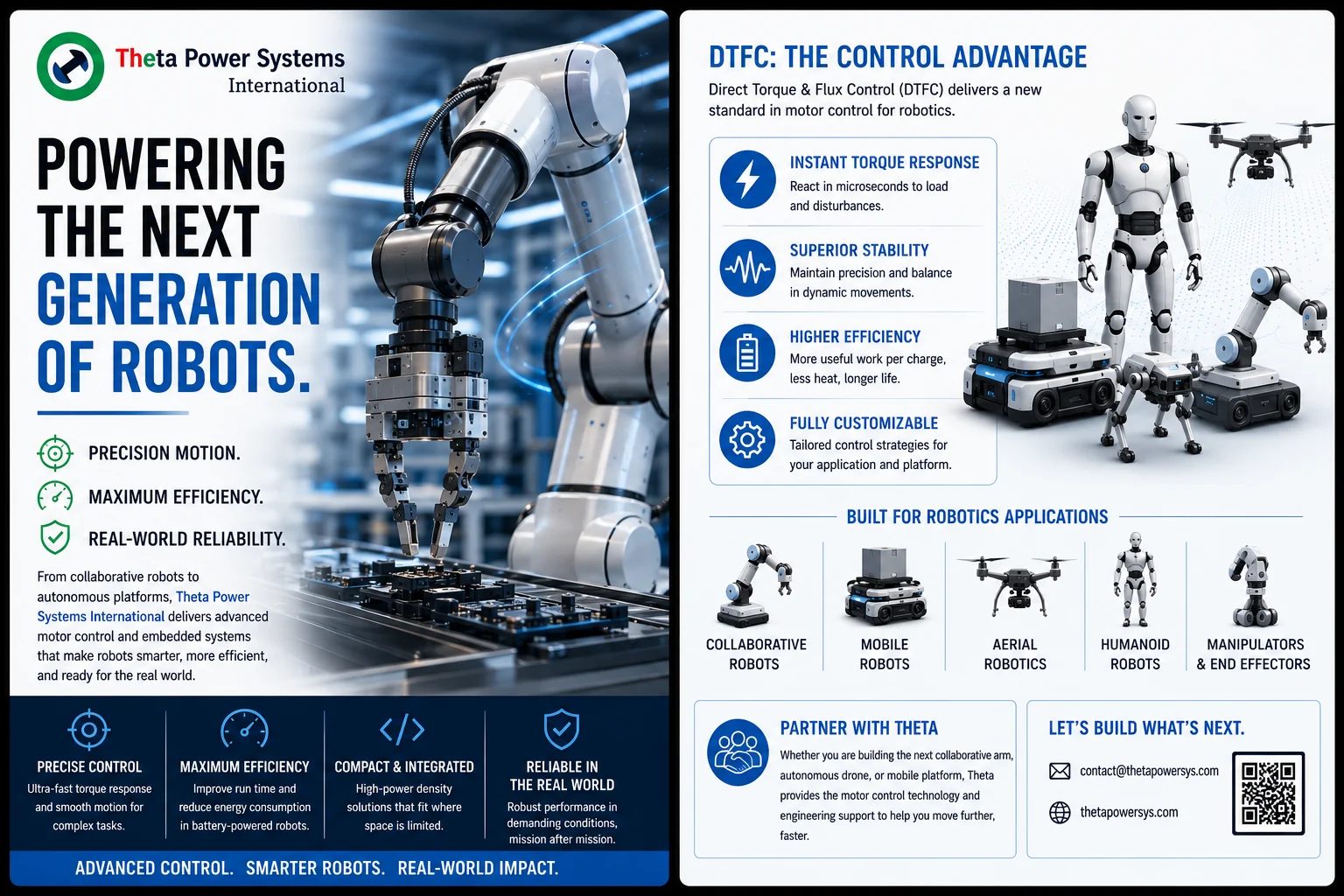 Conceptual industrial robotic arm and servo actuator
